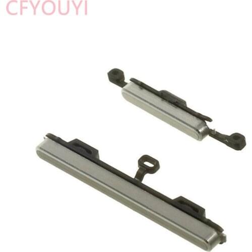 For Samsung Galaxy S4 Mini I9190 I9192 I9195 I257 Side Key Power And Volume Key Button Silver Color