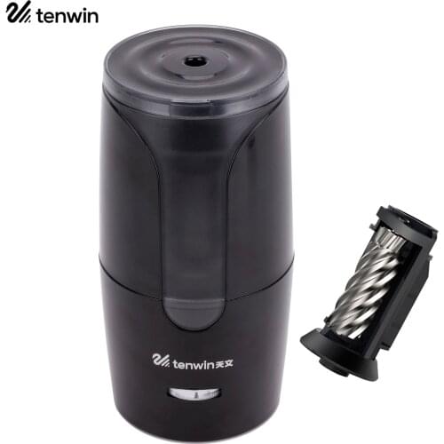 Heavy Duty Auto Adjustable Electric Pencil Sharpener Pencil Sharpener Sharpness with a Spare Blade for 6-8mm Pencil for Students