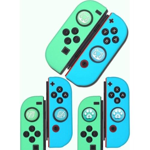 Cartoon Thumb Stick Grip Cap Animal Joystick Cover Skin For Nintendo Switch NS Joy-Con Nintend Joycon Controller Silicone Case