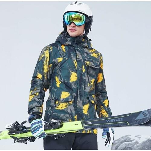 Men Winter Jacket New Thicken Warm Snowboard Jacket Male Outdoor Waterproof Windproof Snow Skiing Snowmobile Hot Jacket