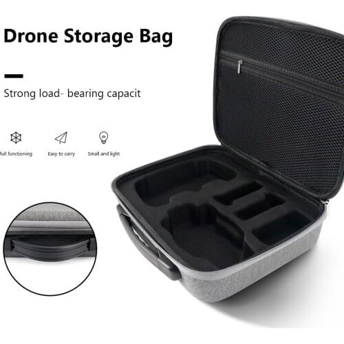 For FIMI X8 MINI Drone Portable EVA Grey Carrying Case Accessories Waterproof Shockproof Travel Storage Case