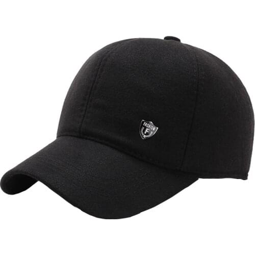 Women Autumn Thicken Ear Protection Cap Men Winter Cotton Baseball Hat with Earflaps Keep Warm Gorras шапка зимняя мужская