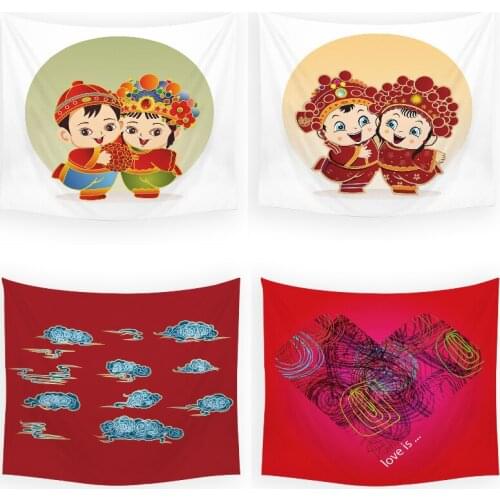 Wedding theme auspicious clouds anime room decor room decoration accessories boho decoration home decor macrame wall hanging