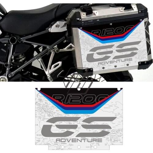 Motorcycle Reflective Decal Case for BMW 2004-2020 R1200GS R1250GS Adventure 2019 ADV Side Trunk Sticker