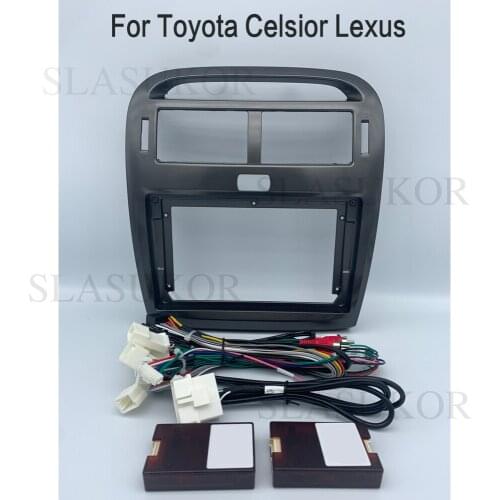 For Toyota Celsior Lexus LS430 XF30 LS 430 2000-2006 Android 10 Car radio Stereo Multimedia GPS Carplay Frame Accessories