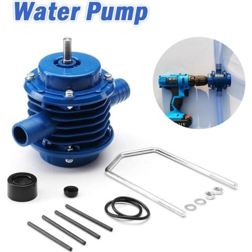 Household Mini Micro Auto-Absorption 25-50 L/min Water Pump Drill Pump for Electric Drill Power Tool Accessories