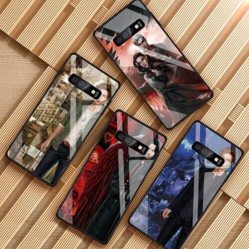 Romance club Tempered Glass Phone Case For Samsung Galaxy S8 S9 S10 S20 PLUS J8 J6 J4 2018 NOTE 8 9 10 Cover Shell