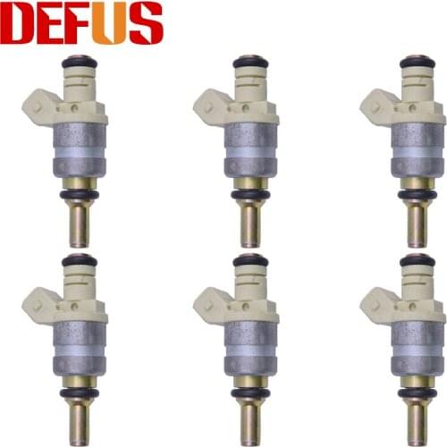 DEFUS OEM 06A906031H Bico 6pcs Fuel Injector Nozzle For Audi A3 1.8L Aspirated Golf Bora Injection Petrol Gasoline Replacement