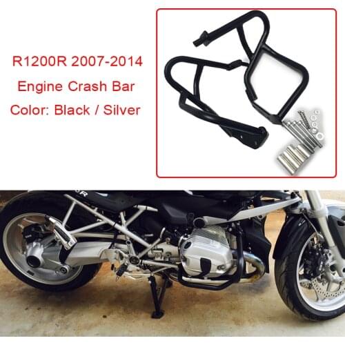 For BMW R1200R 2007-2014 2013 2012 2011 2010 R 1200 R Engine Crash Bar Protetive Guard Protector Motorcycle Bumpers Accessories
