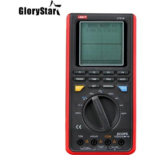 Glory Star UT81B Handheld LCD Scopemeters Oscilloscope 8MHz 40MS/s Real-Time Sample Rate Digital Multimeters With USB Interface