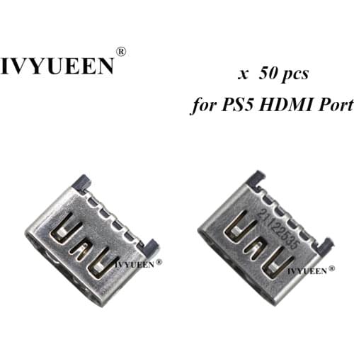 IVYUEEN for Sony Playstation 5 PS5 Console HDMI-compatible Port Display Socket Connector Jack Interface Replacement Repair Part