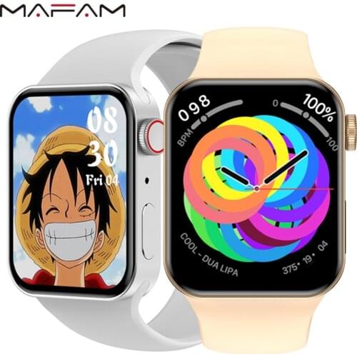 MAFAM IWO7 Smartwatch Series 7 BT Call DIY Face IWO15 Smart Watch Men Women Fitness Tracker For Androis iOS PK HW22 W46 W37 W26