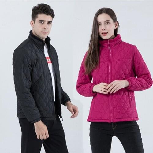 Men Women Winter Outdoor Fleece Warm Jackets Thicken Thermal Windproof Jacket Liner Climbing Skiing Hiking Stand Collar Clothing