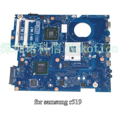 NOKOTION BA41-01116A BA41-01117A BA41-01118A For samsung R519 laptop motherboard GL40 DDR2 Only