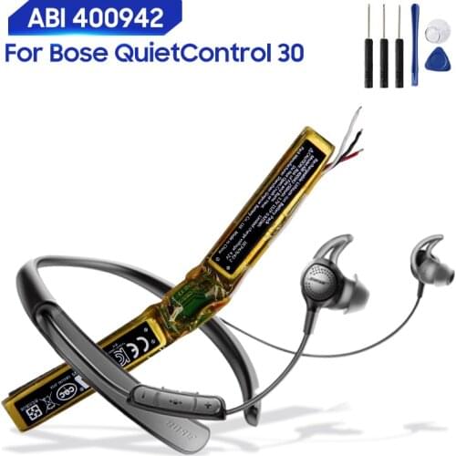 Original Replacement Battery ABI 400942 For Bose QuietControl 30 Rechargeable Lithium-ion Battery Pack Genuine Battery 250mAh