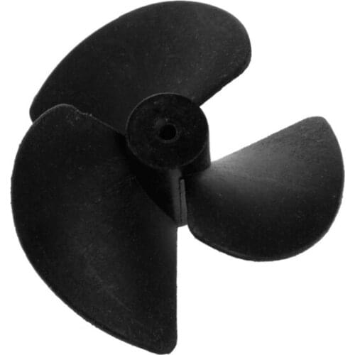 Plastic 3-Vane Propeller Paddle 40mm Diameter DIY RC Model Toy Marine Boat L4MB