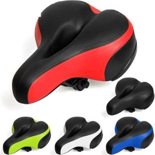 Mountain bike saddle bicycle accessories seat cushion soft thickening widening cushion Bicycle Saddle Riding equipment