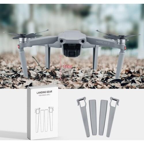 For Mavic Air 2 Landing Gear Extensions 40MM Extended Leg Quick Release Support Protector for DJI Mavic air2 Accessories