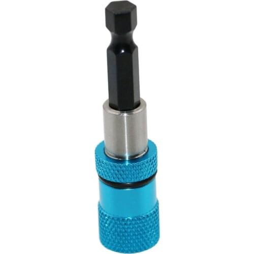 Blue Screw Bit Holder Adjustable Magnetic Screwdriver Drywall Bit Power Tools