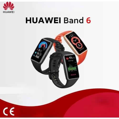 99% New Huawei Band 6 Smartband Blood Oxygen 1.47''AMOLED Heart Rate Tracker Sleep monitoring Sport Smart Bands Drop shipping