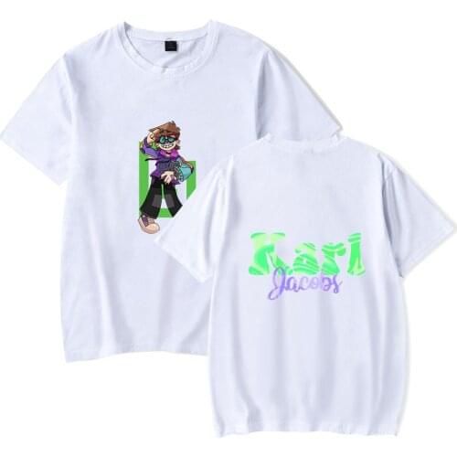 2021 Karl Jacobs Print Spring Summer Holiday Street Men/Women Casual Kawaii GHIP HOP style Streetwear T-shirt Tops