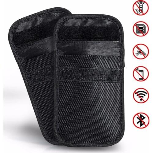 Cell Phone RF Signal Shielding Blocker Bag Remote Car Key Sensor Jammer Card Storage Pouch Safe Protection for Pregnant Women