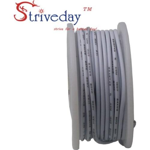 5 meters/roll UL 1007 18 awg Stranded Wire Cable Line PCB Electrical line Airline Tinned Copper Copper Wire DIY