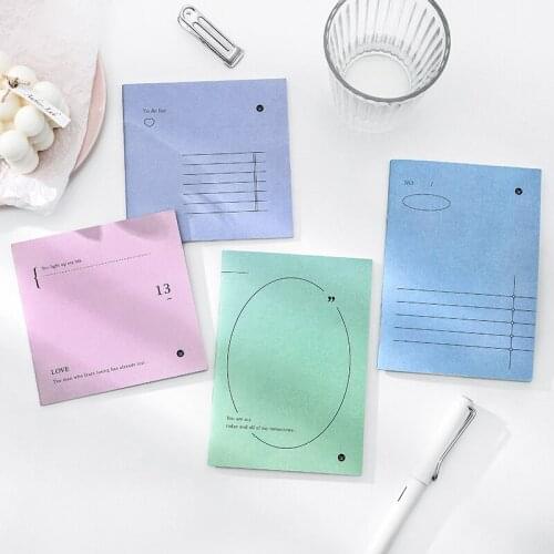 8PACKS/LOT step on paper series creative retro notes paper memo pad