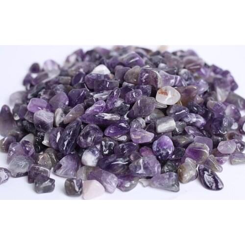 9-12mm 500g New style pattern amethyst quartz gravel