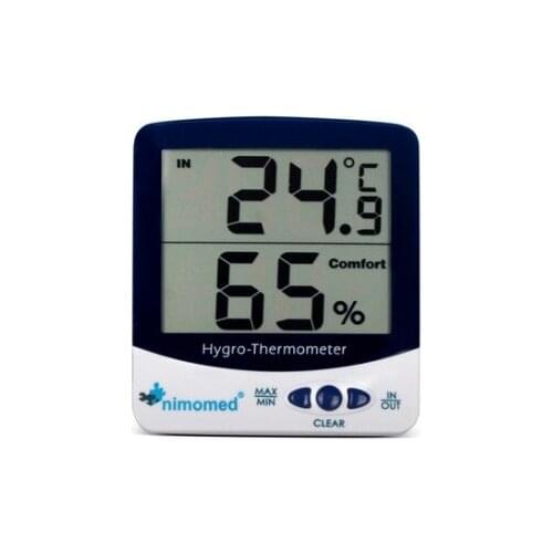 Nimo Digital Indoor Humidity & amp Temperature/Outdoor Temperature Meter