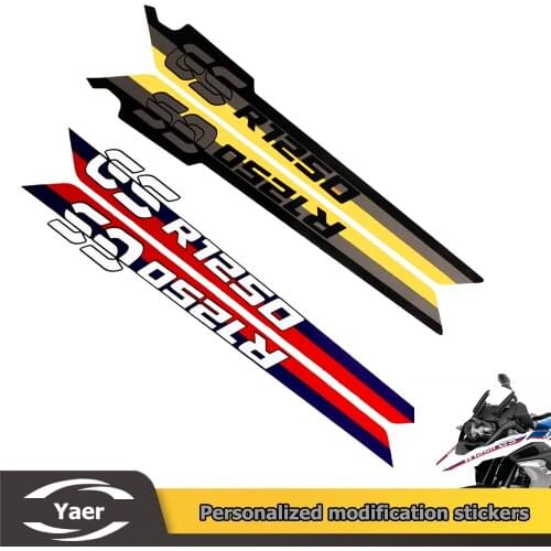 For BMW R1250GS R1250GS R1200 R1250 GS Adventure Motorcycle Sticker Front Fairing Body Shell Stickers Film Paster Reflective