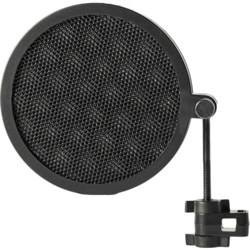 PS-2 Double Layer Studio Microphone Mic Wind Screen Pop Filter Swivel Mount Mask Shied for Speaking Recording