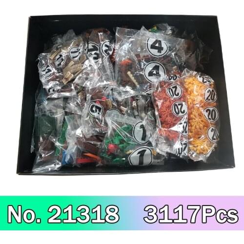 Ideas Series Tree House 21318 6007 3117Pcs Bricks Sets Model Building Blocks Toys Gift