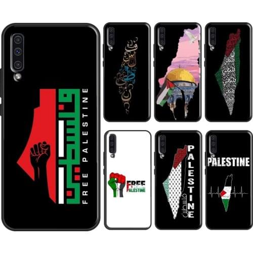 Palestine Map Arabic For Samsung Galaxy A50 A70 A40 A10 A51 A71 A31 A41 M51 M31 A12 A52 A20e A21S Phone Cover