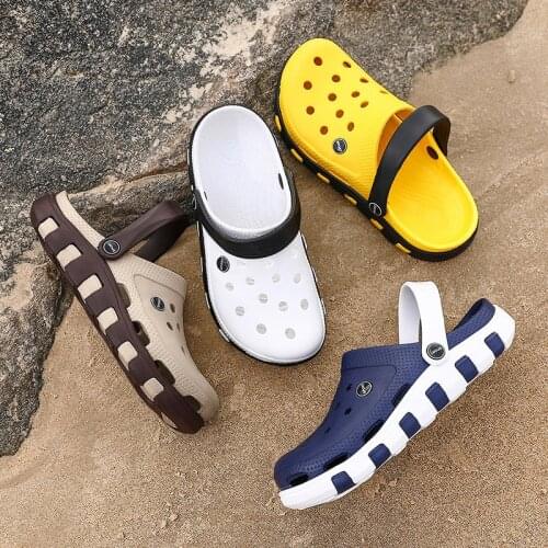 WCBOD Men Slippers 2020 New Women Slippers Summer Women Water Sandals Men Water Shoes Yellow Water Sports Shoes
