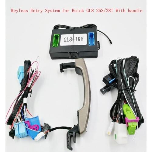 Keyless Entry System for GM Buick GL8 25S original remote key control with 1 sensor handle easy install