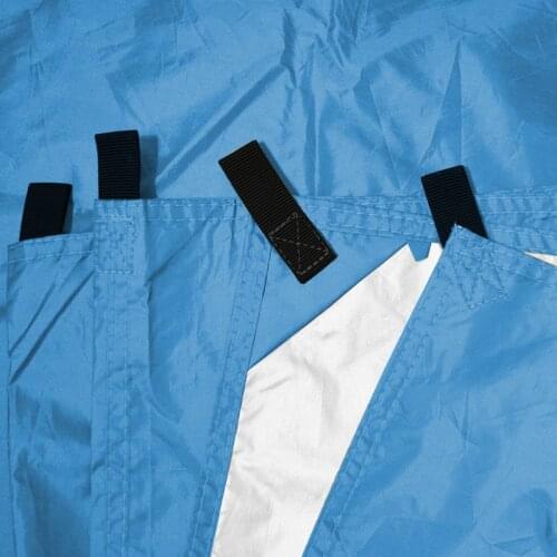 3*3m Waterproof Tent Trap Sun Shelter Outdoor Beach Garden Canopy Sunshade Awnings Silver Coating Hammock Rain Fly No Pole & Mat