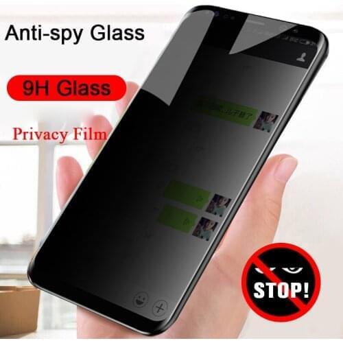 Privacy Tempered Glass For OPPO F17 Pro R17 R15X R11S Plus Find X2 Lite K7 K5 K3 R11 F15 F11 R9S Anti Spy Peep Screen Protector