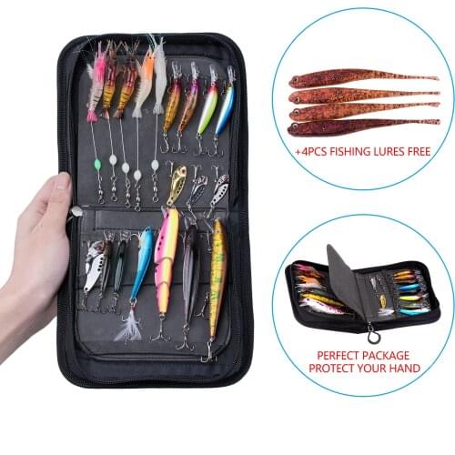 23pcs Hot Brilliant Metal Jig Spoon Fishing Lure Set Wobblers Kit Pike Spoon Fishing Tackle Pesca Isca Artificial fishing bait