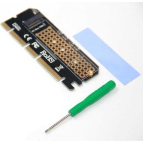 M.2 NVME PCIE to M2 Adapter Expansion Card M.2 SSD PCIE Computer Adapter Interface Upgraded Kit Aluminium Alloy Shell HOT SALE