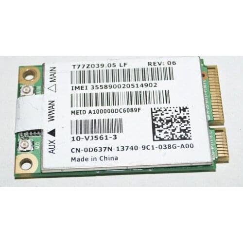 Wireless Adapter Card for Sirra Qualcomm dell Gobi1000 DW5600 5600 UN2400 Mini PCI-express 2G 3G HSDPA WCDMA WWAN WIFI Card GPS