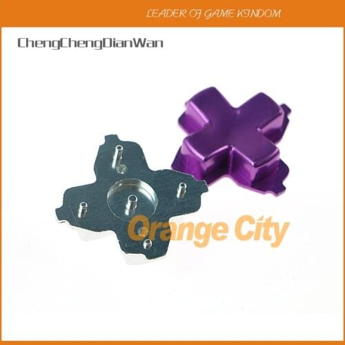 ChengChengDianWan Aluminum Alloy D-Pad Dpad D pad Key Button for Xbox one xboxone Controller Metal Direction Button 10pcs/lot