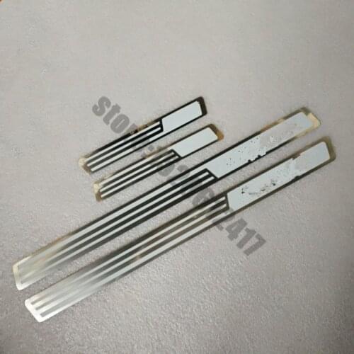 For Volkswagen Passat B5 B7 B6 2000-2020 Car Styling Stainless Steel Ultra-thin Scuff Plate/Door Sill Door Sill Scuff Plate