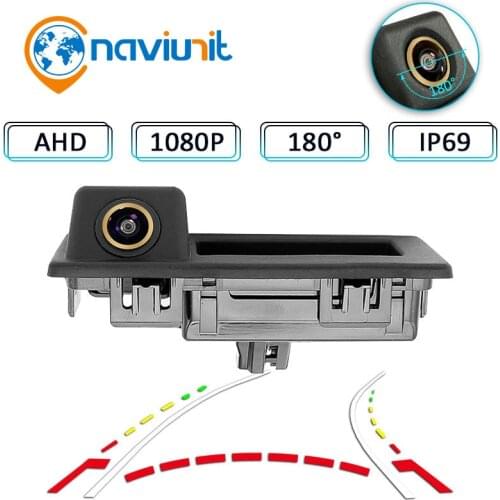 180 degree 1080P Vehicle AHD HD Rear view camera For Audi A4L VW Teramont C-TREK Touran L Tiguan Tournamen Skoda Night vision