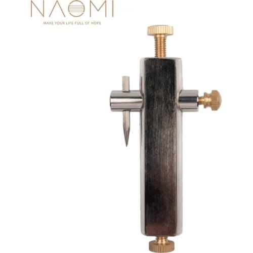 NAOMI Adjustable Violin Purfling Groover Cutter Stainless Steel Violin Making Luthier Tool Violin Parts New