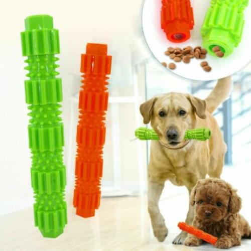 Durable Dog Chew Toy Dog Toothbrush Stick Soft Rubber Tooth Cleaning Point Massage Small Dog Toothpaste Pet Toothbrush Molar