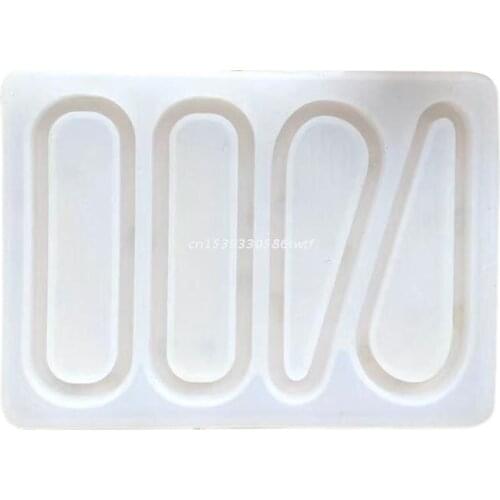 Quicksand Hairpin Epoxy Resin Mold Hair Clip Barrette Silicone Mould DIY Crafts Jewelry Casting Tools Dropship