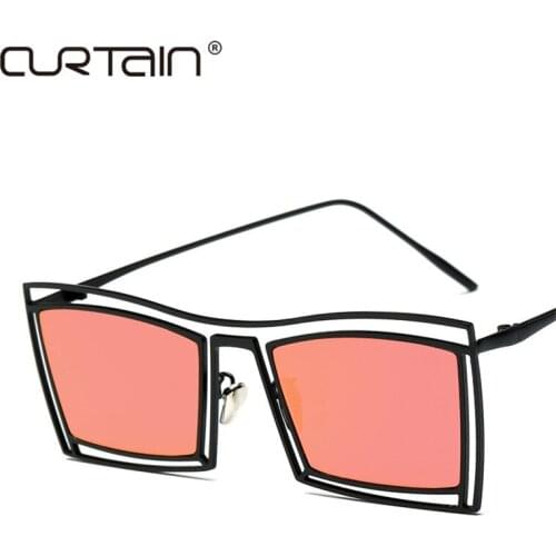 2019 Retro Extraordinary Square Sunglasses Womens Mens Mirror Flat Top Glasses Brand Designer Sunglasses Lady VU400