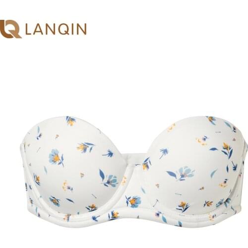 Womens Underwire Contour Push Up Multiway Full Coverage Strapless Bra Plus Size