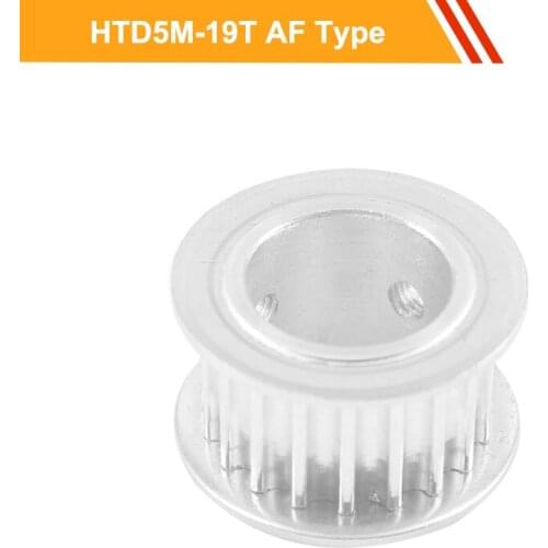 HTD5M Timing Pulley 5M 19T Synchronous Wheel Pulley 16mm/21mm/27mm Belt Width 5/6/8/10/12/14mm Bore CNC Belt Pulley